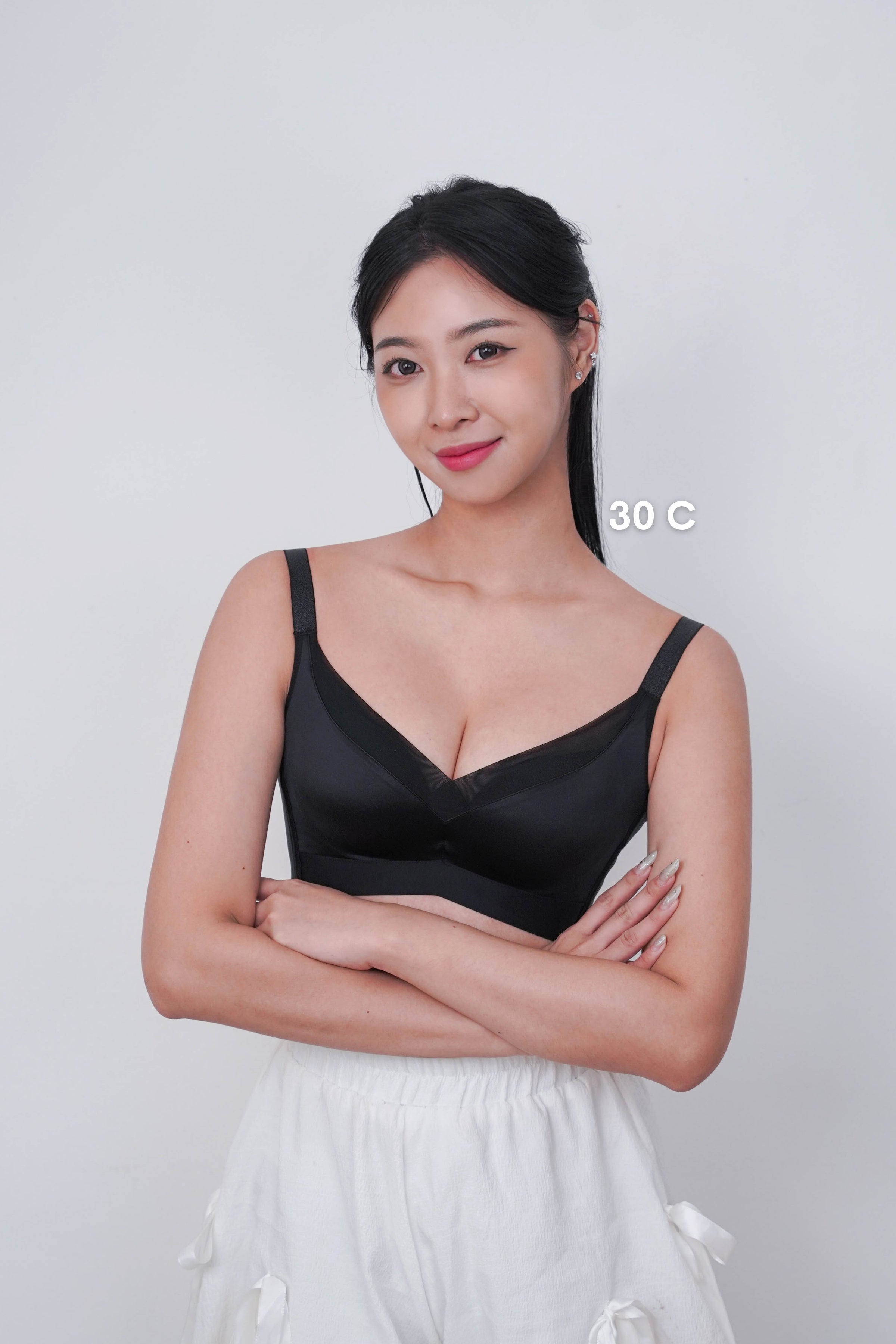 Refine Boost Shaping Push Up Bra in Black - Bra - Coverage & Push Up & Seamless - Adelais Official
