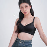 Refine Boost Shaping Push Up Bra in Black - Bra - Coverage & Push Up & Seamless - Adelais Official