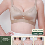 Refine Boost Shaping Push Up Bra in Latte - Bra - Coverage & Push Up & Seamless - Adelais Official