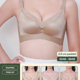 Refine Boost Shaping Push Up Bra in Latte - Bra - Coverage & Push Up & Seamless - Adelais Official