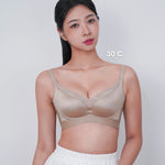 Refine Boost Shaping Push Up Bra in Latte - Bra - Coverage & Push Up & Seamless - Adelais Official