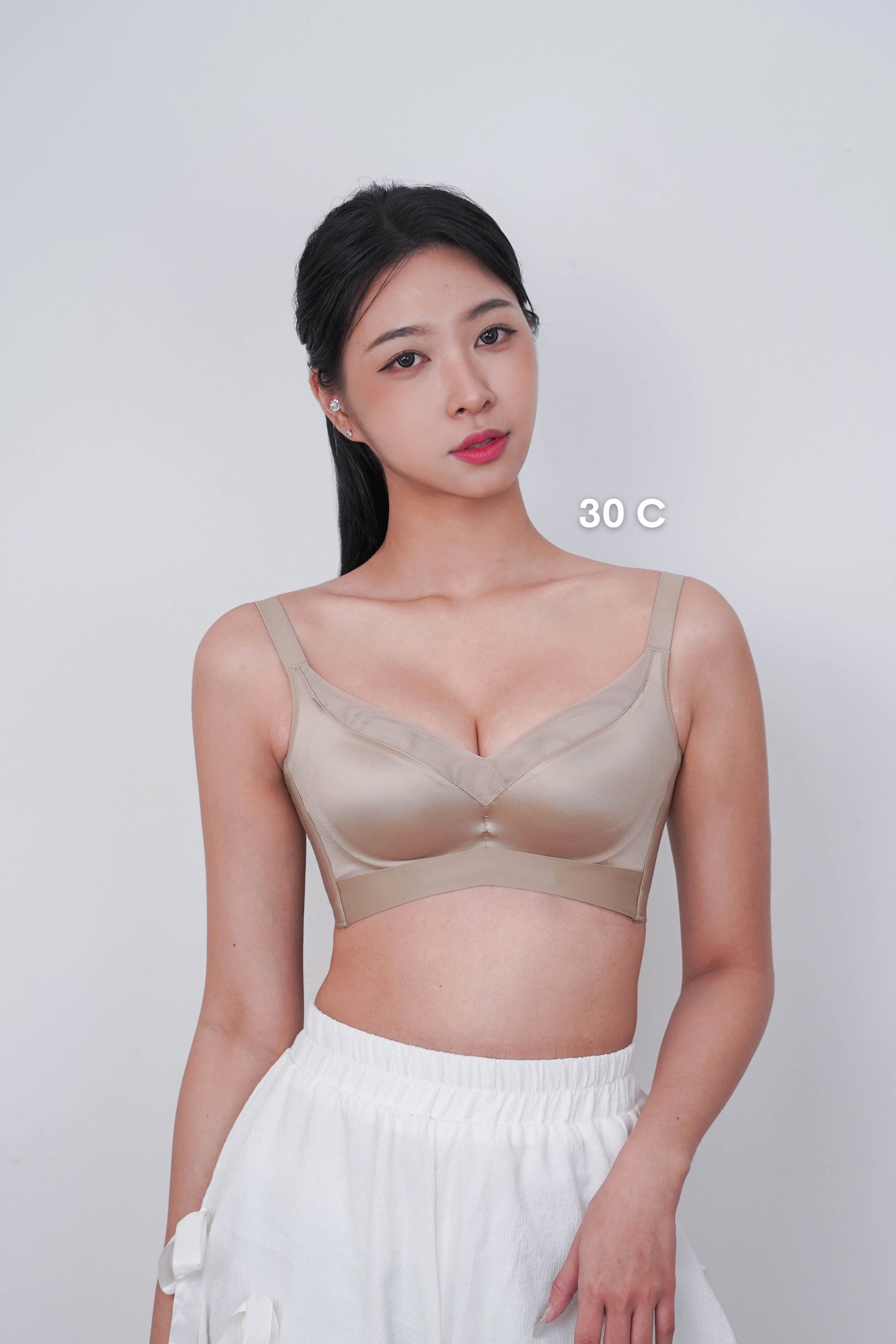 Refine Boost Shaping Push Up Bra in Latte - Bra - Coverage & Push Up & Seamless - Adelais Official