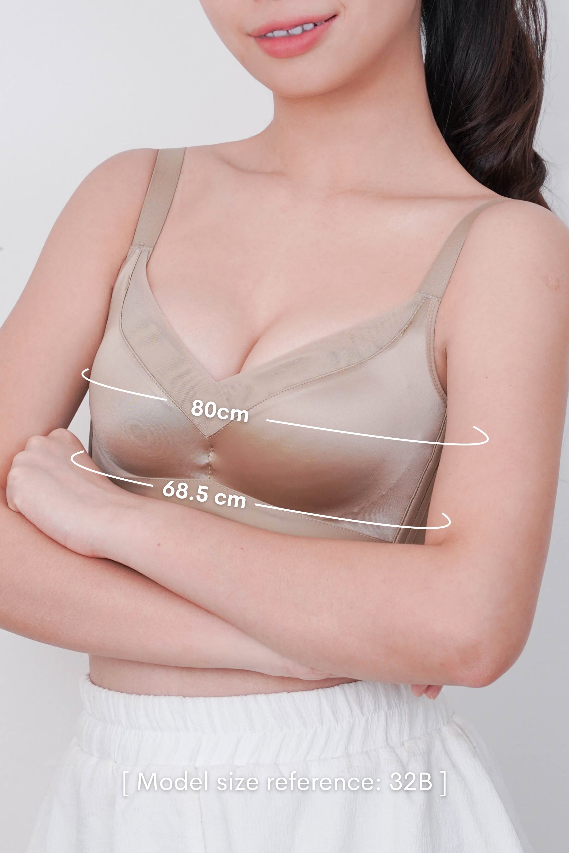 Refine Boost Shaping Push Up Bra in Latte - Bra - Coverage & Push Up & Seamless - Adelais Official