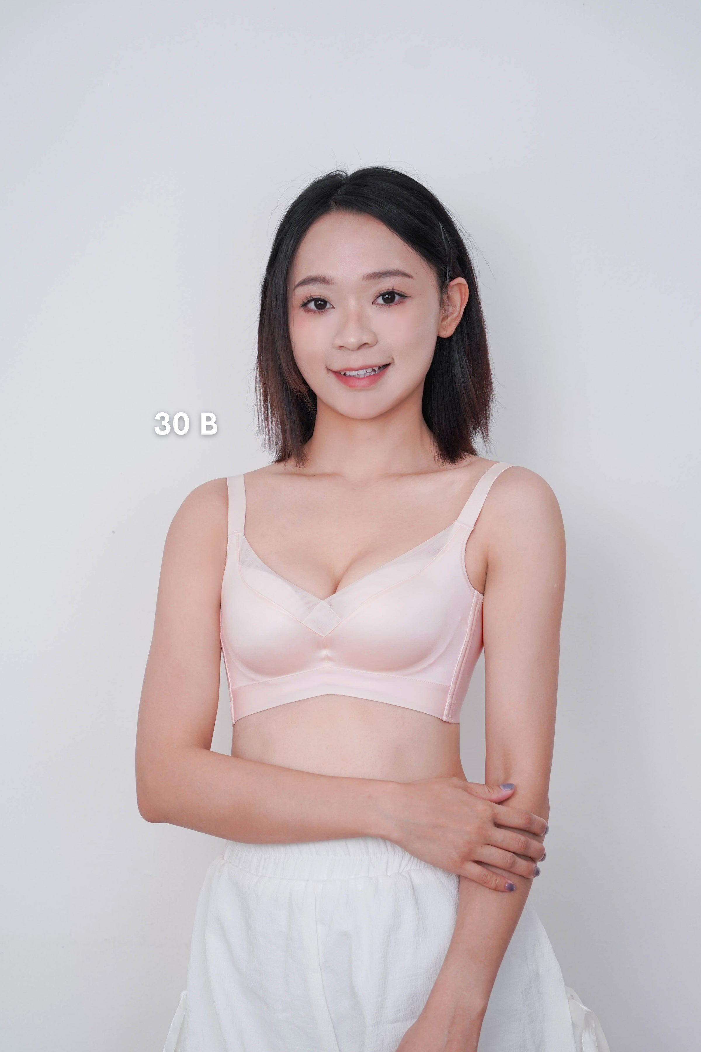 Refine Boost Shaping Push Up Bra in Soft Pink - Bra - Coverage & Push Up & Seamless - Adelais Official