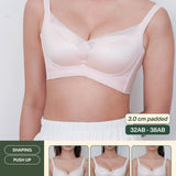 Refine Boost Shaping Push Up Bra in Soft Pink - Bra - Coverage & Push Up & Seamless - Adelais Official