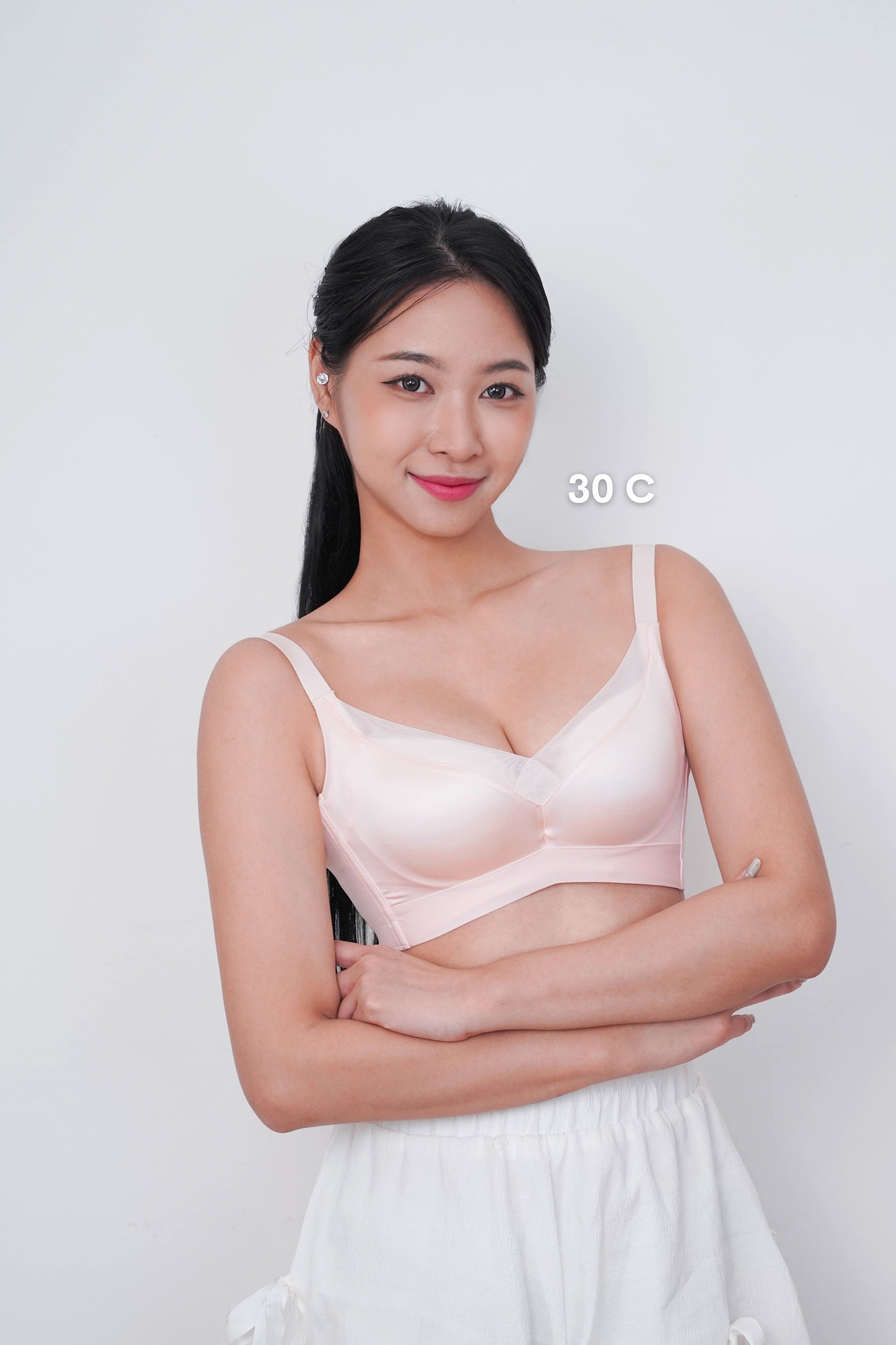Refine Boost Shaping Push Up Bra in Soft Pink - Bra - Coverage & Push Up & Seamless - Adelais Official