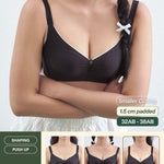 Refine SilkLite 2.0 Shaping Push Up Bra In Black - Bra - Coverage & Push Up - Adelais Official