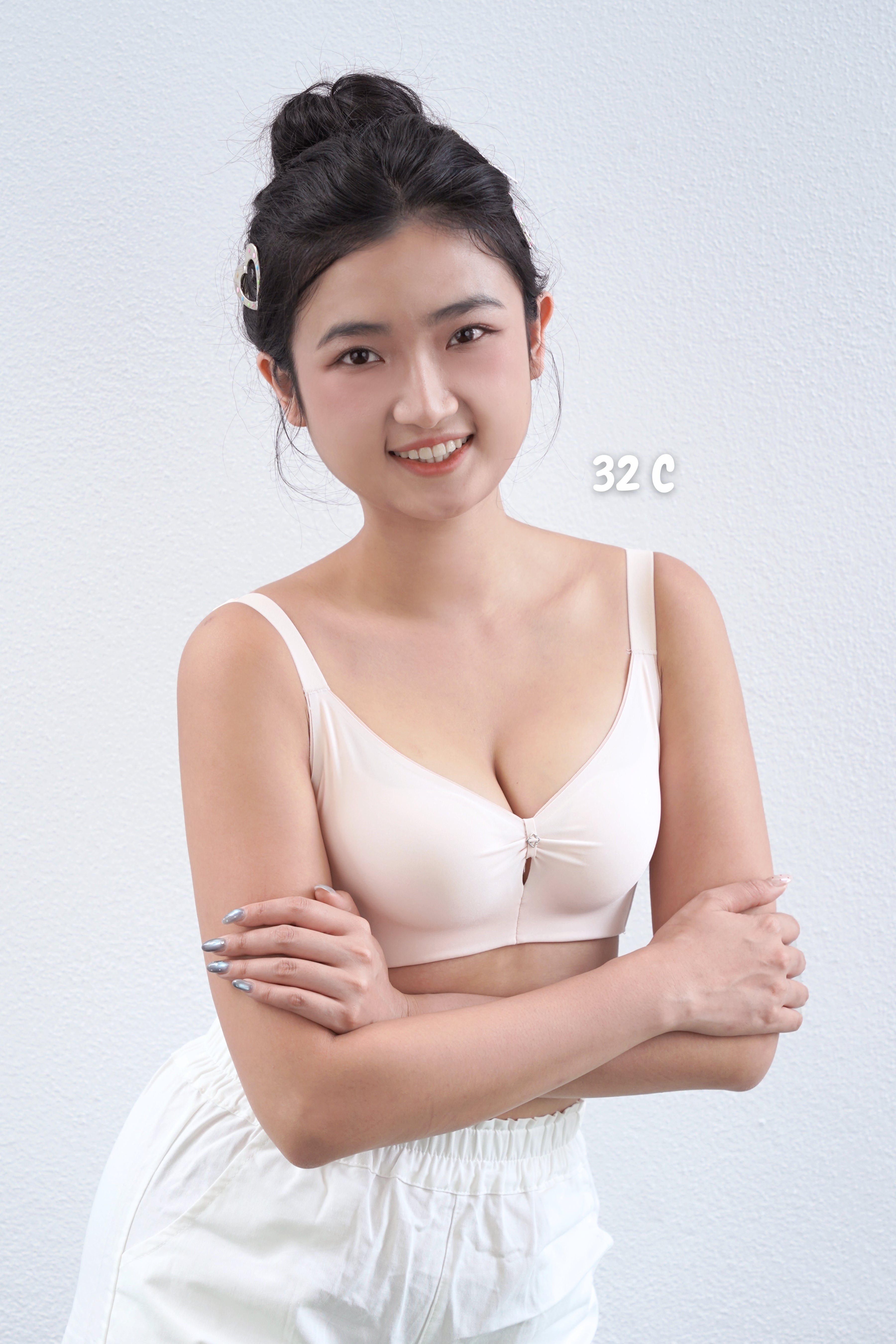 Refine SilkLite 2.0 Shaping Push Up Bra In Soft Pink - Bra - Coverage & Push Up - Adelais Official