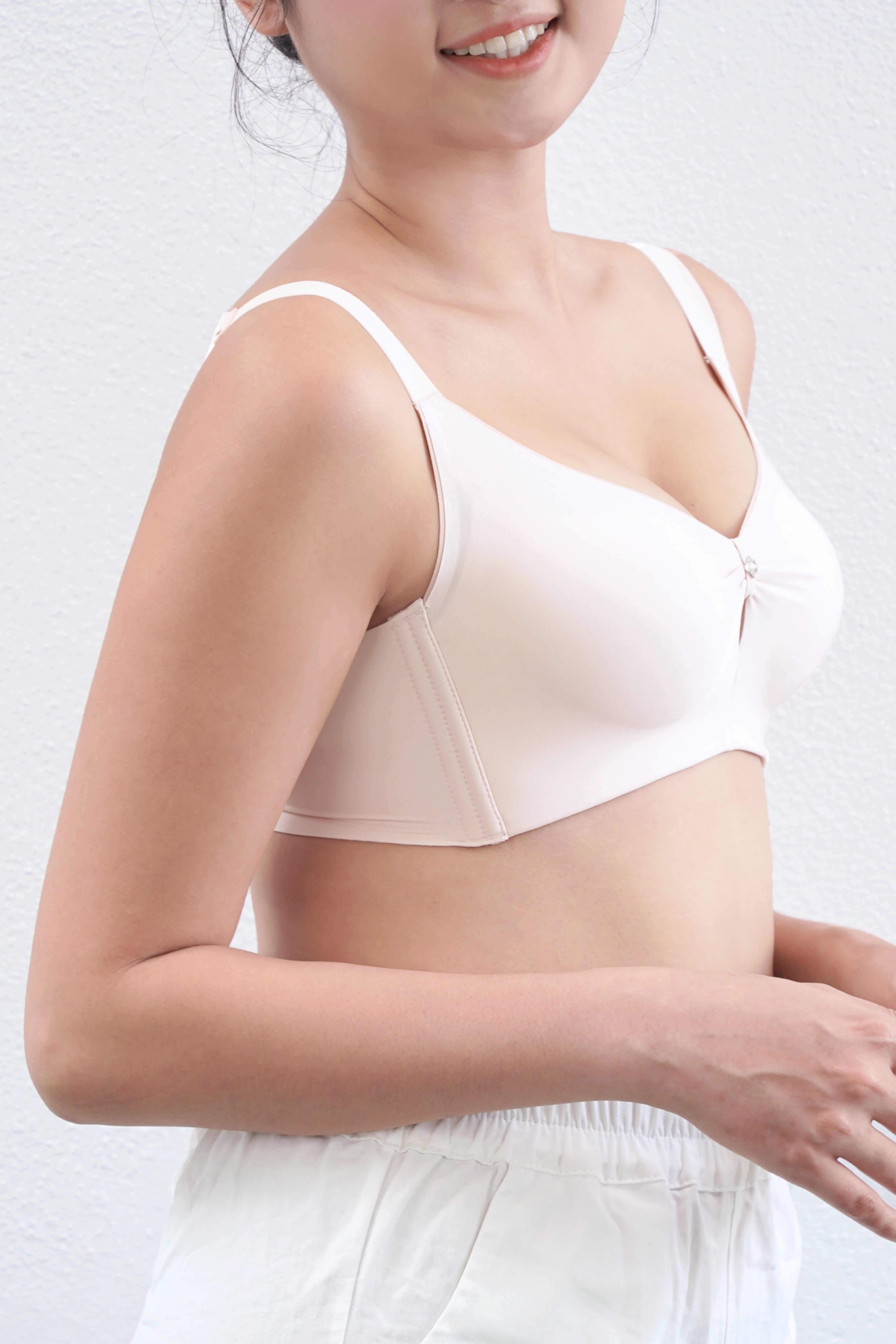 Refine SilkLite 2.0 Shaping Push Up Bra In Soft Pink - Bra - Coverage & Push Up - Adelais Official