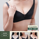 Refine SilkLite Shaping Push Up Bra In Black - Bra - Coverage & Push Up - Adelais Official
