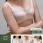 Refine SilkLite Shaping Push Up Bra In Soft Pink - Bra - Coverage & Push Up - Adelais Official