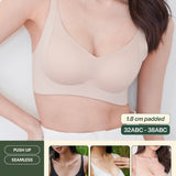 Routine Curvy Seamless Push Up Bra In Natural - Bra - Push Up & Seamless - Adelais Official