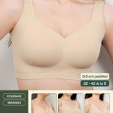 Routine Lite Perfect Uplifting Seamless Bra (S - 3XL) In Warm Natural - Bra - Full Coverage & Natural Uplift & Seamless - Adelais Official