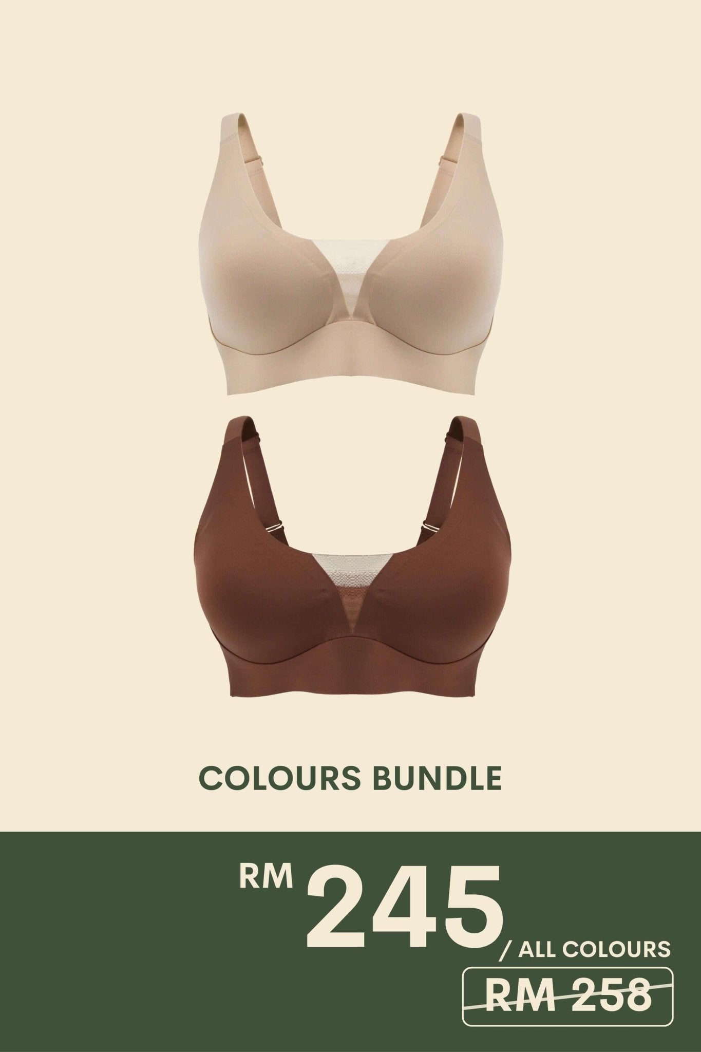 Routine Seamless Perfect Uplifting Bra In Color Bundle - Adelais Official