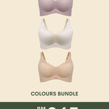 [Star Product] Wavy Support Antigravity Seamless Bra In Color Bundle - Adelais Official