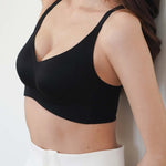[Top Pick] Routine Curvy Seamless Push Up Bra In Black - Bra - Push Up & Seamless - Adelais Official