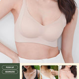 [Top Pick] Routine Curvy Seamless Push Up Bra In Natural - Bra - Push Up & Seamless - Adelais Official