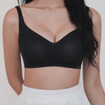 Ultra Boost BareFit Seamless Push Up Bra In Black - Bra - Push Up & Seamless - Adelais Official