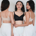 Ultra Boost BareFit Seamless Push Up Bra In Black - Bra - Push Up & Seamless - Adelais Official