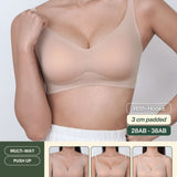 Ultra Boost Seamless Push Up Bra In Warm Skin - Bra - Push Up & Seamless - Adelais Official