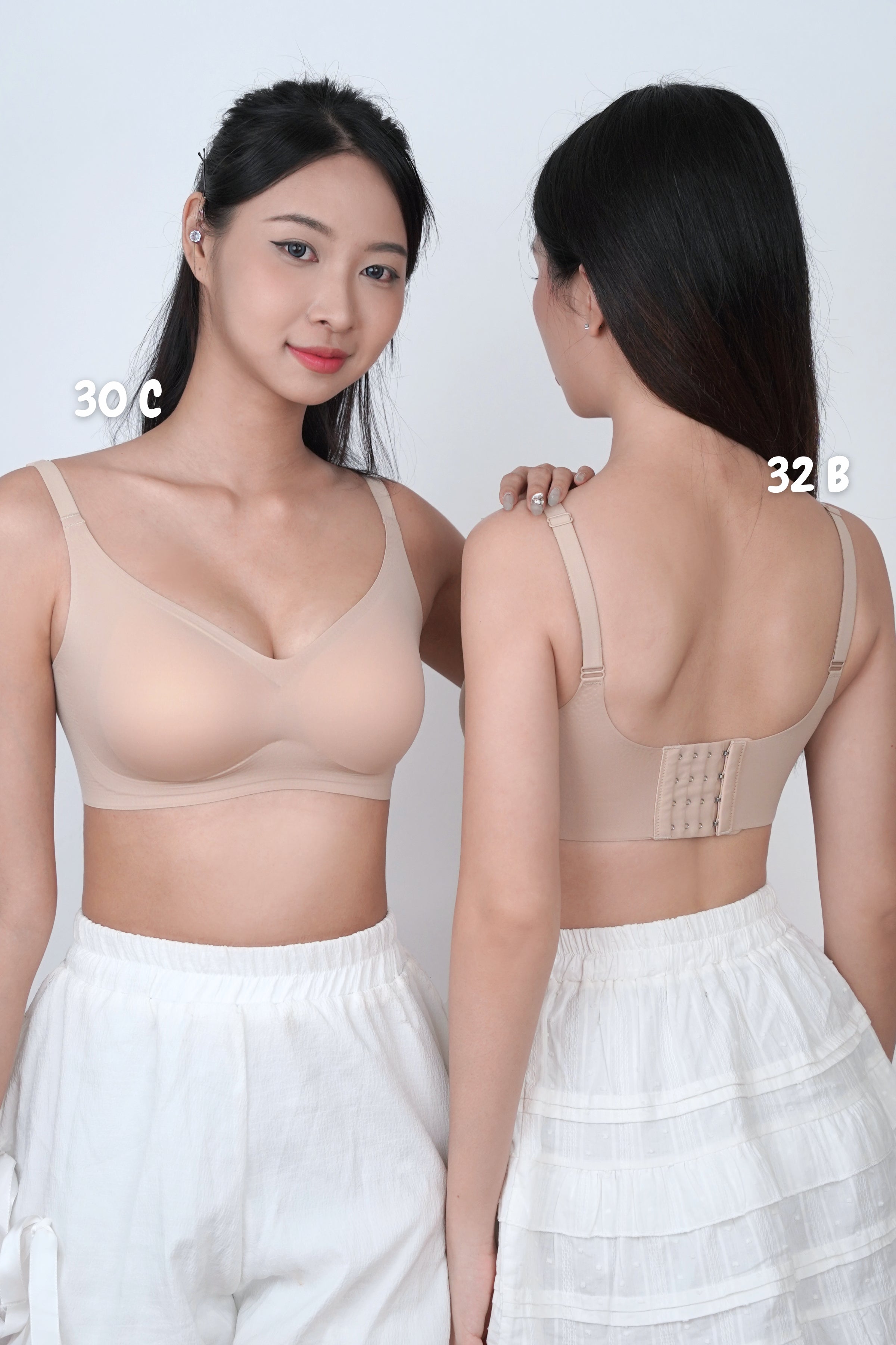 Ultra Boost Seamless Push Up Bra In Warm Skin - Bra - Push Up & Seamless - Adelais Official