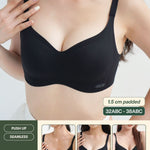 Ultra Fit Seamless Push Up Bra In Black - Bra - Push Up & Seamless - Adelais Official