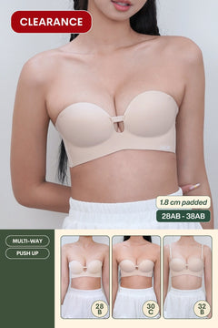 Ultra Softie 3.0 Push Up & Seamless Multi-way Bra In Soft Skin