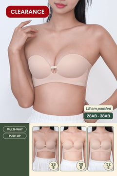 Ultra Softie 3.0 Push Up & Seamless Multi-way Bra In Warm Skin